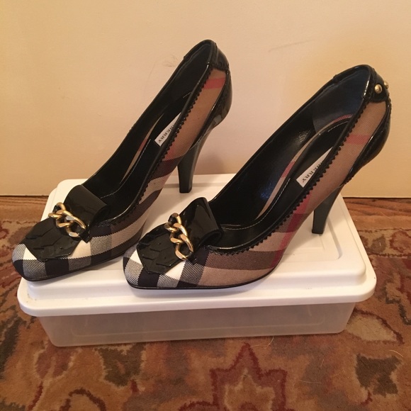 burberry high heels